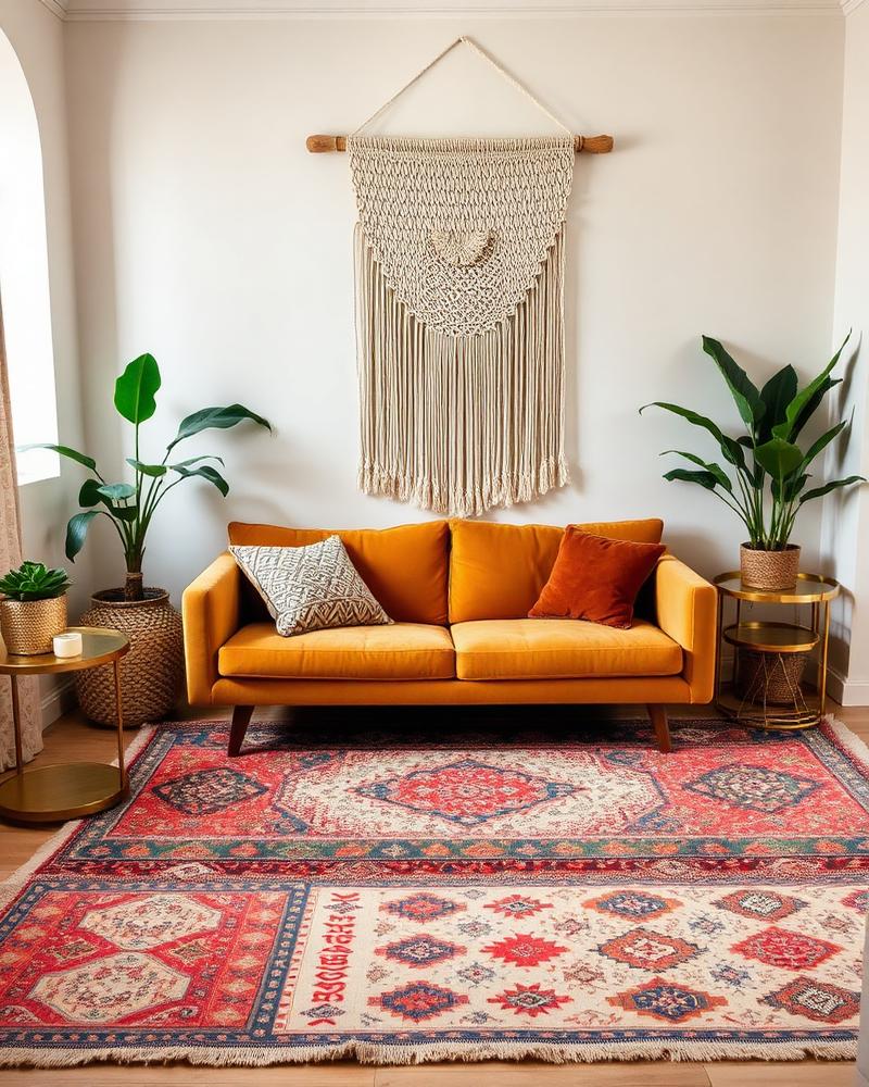 Bohemian interior style