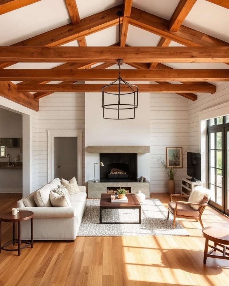 Farmhouse interior style